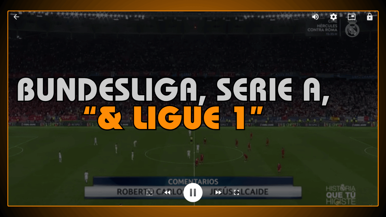 Bundesliga, Serie A, and Ligue 1